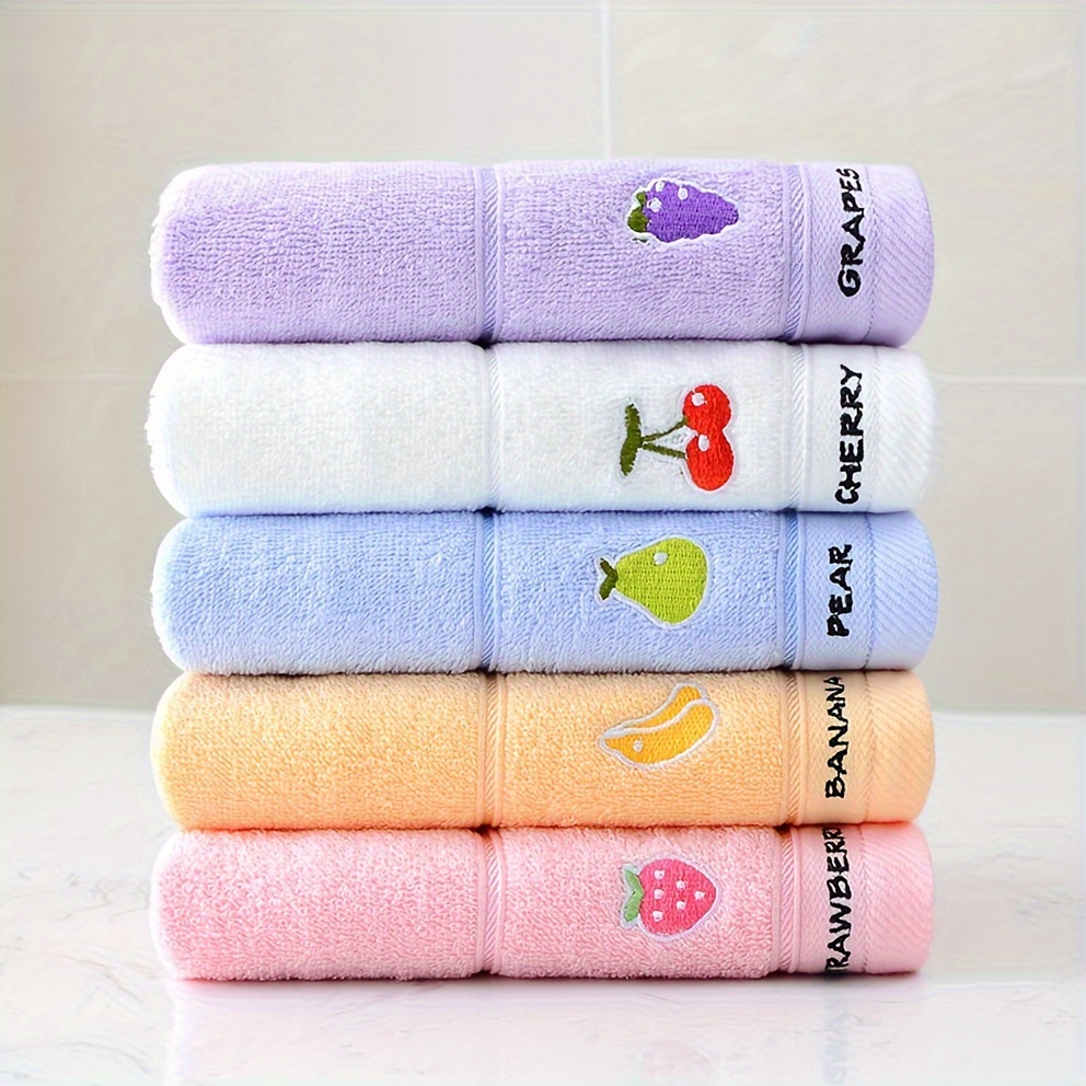 3 Toalhas com Padrão de Frutas - Cloth Face Mask Washable avaliação e preço