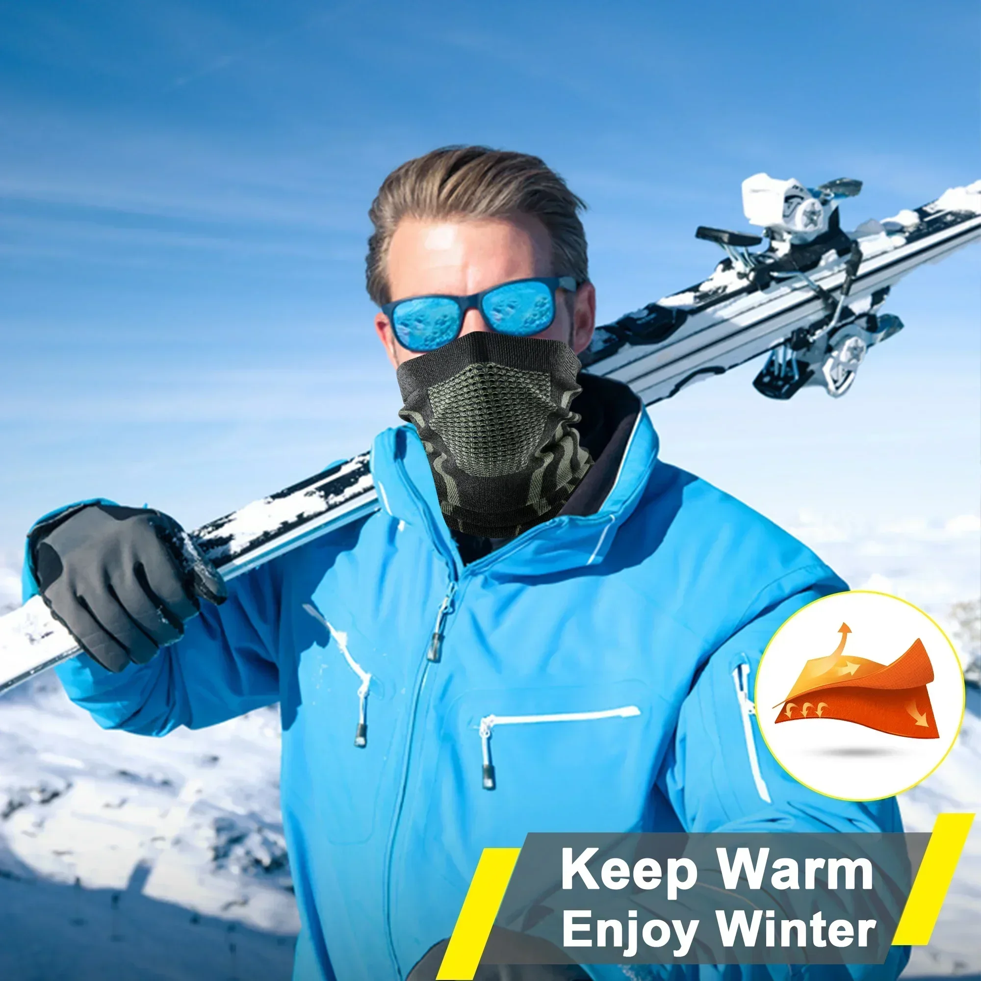 Inverno anel tubo lenços balac - Respirator Half Face avaliação e preço